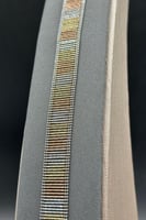 إسوارة سلم ذهب صافي ملون عيار 18 فخامة ألين وزن 9....