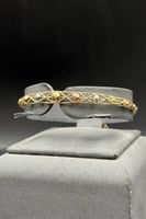 اسوارة كور ذهب صافي ايطالي عيار 18 وزن 6.2 جرام