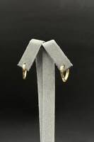 حلق قلب ذهب صافي ايطالي عيار 18 وزن 1.6 جرام