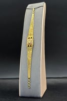 اسوارة زهرة ذهب تصميم هندي عيار 21 وزن 11.7 جرام