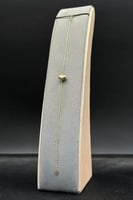 اسوارة قلب ذهب صافي عيار 18 وزن 0.8 جرام