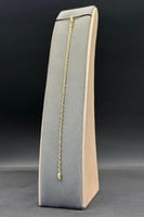 اسوارة ذهب صافي ايطالي عيار 18 وزن من 2.5 الى 2.6...