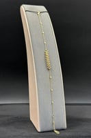 اسوارة ذهب صافي عيار 18 وزن 4.4 جرام