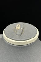 طقم اطفال مستطيل ذهب تصميم الماس عيار 18 وزن من 2...