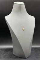 عقد زهرة ذهب تصميم الماس عيار 21 وزن من 0.8 الى 0....