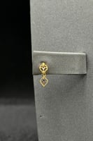 طقم زهرات ذهب صافي عيار 21 وزن 7.9 جرام