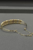 اسوارة اطفال كور ليزر ثلاثة اشواط ذهب صافي ايطالي