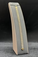 اسوارة ذهب صافي ملون عيار 18 وزن 7.4 جرام