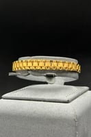 اسوارة مع خاتم ذهب صافي عيار 21 وزن 15.6 جرام