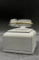 اسوارة ذهب صافي ايطالي عيار 18 وزن من 2 الى 2.1 جر...