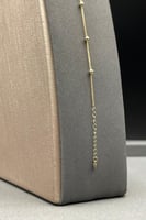 اسوارة كور مع قلب ذهب صافي