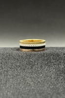 دبلة ذهب تصميم الماس عيار 18 وزن من 5.2 الى 7.2 جر...