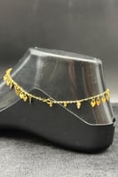 خلخال ذهب عيار 21 وزن 1.7 جرام