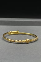 اسوارة اطفال ذهب تصميم هندي عيار 21 وزن 5.7 جرام