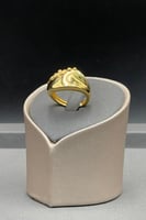 خاتم ذهب صافي عيار 21 وزن 4.2 جرام