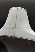 شوكر دوائر مع باقيت تصميم الماس عيار 18 وزن من 0.7...