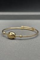 اسوارة اطفال ذهب صافي عيار 18 وزن 3.7 جرام