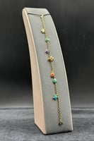 اسوارة متعددة الاشكال ذهب ايطالي عيار 18 وزن 8.7 ج...