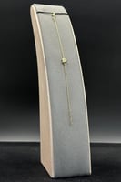 اسوارة اطفال قلب ذهب تصميم الماس عيار 18 وزن 1.6 ج...