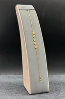 اسوارة وردات ذهب صافي عيار 21 وزن من 1.9 الى 2 جرا...