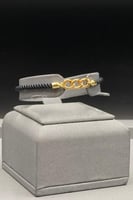 اسوارة قيطان جنزير ذهب صافي عيار 21 وزن 0.98 الى 1...