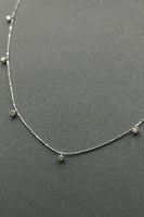 عقد الماس وزن الذهب : 1.42 جرام وزن الألماس : 0.3...