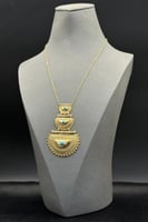 عقد براشي ذهب بحريني عيار 21 وزن من 7 الى 7.2 جرام