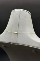 شوكر وردة ونجمة ذهب تصميم الماس عيار 18 وزن 0.6 جر...