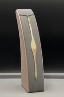 اسوارة ذهب ناعمة عيار 18 شكل ساعة ذهب صافي وزن 9.5...