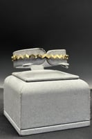 اسوارة ذهب صافي عيار 18 وزن 4.4 جرام