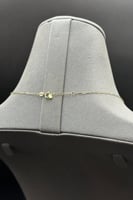 عقد قلب ذهب صافي ايطالي عيار 18 وزن 1.5 جرام