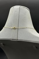 عقد كور ذهب صافي عيار 18 وزن 4.35 جرام