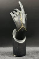 كف دائري ذهب صافي عيار 21 وزن 1.9 جرام