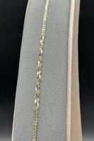 اسوارة ثلاث اشواط ذهب صافي ايطالي عيار 18 وزن 0.7...