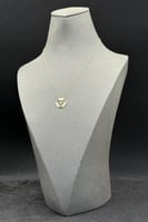 عقد ذهب صافي عيار 18 وزن من 1 الى 1.1 جرام