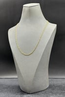 عقد جنزير ذهب صافي ايطالي عيار 18 وزن 2.7 جرام