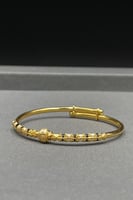 اسوارة اطفال ذهب تصميم هندي عيار 21 وزن 5.7 جرام