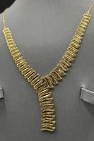 طقم خطوبة ذهب عيار 21 مسار الفخامة وزن 14 جرام