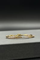 اسوارة اطفال كور ليزر ذهب صافي