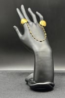 دبل خاتم ذهب صافي عيار 21 وزن 6.3 جرام