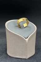 دبلة وردة ذهب تصميم الماس عيار 21 وزن من 3.6 الى 3...