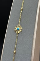 اسوارة رموش ذهب عيار 21 متعددة الألوان وزن من 1.1...