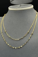 طقم متعدد الاشكال ذهب صافي عيار 21 وزن 7.7 جرام