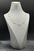 عقد ذهب تصميم هندي عيار 21 وزن 3.8 جرام