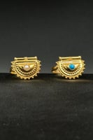 خاتم براشي ذهب بحريني عيار 21 وزن من 1.8 الى 2 جرا...