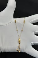 عقد كور نازل ذهب صافي عيار 21 وزن من 1.3 الى 1.4 ج...