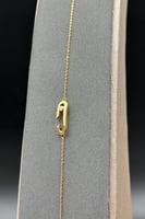 اسوارة مستطيل ذهب تصميم الماس عيار 21 وزن 1 جرام