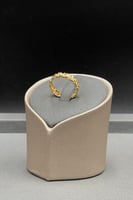 دبله وردة ذهب صافي عيار 21 وزن 1.5 جرام