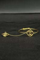 كف اطفال سي دهب صافي عيار 21 وزن 1.8 جرام