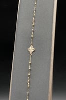 اسوارة وردة ذهب صافي ملون عيار 18 وزن 1.3 جرام